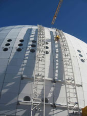 Skyview under montering