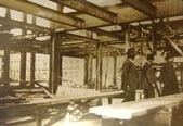 Besiktning av stlstomme i Konserthuset 1924