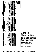 Manual for the computer program CHIMNEY